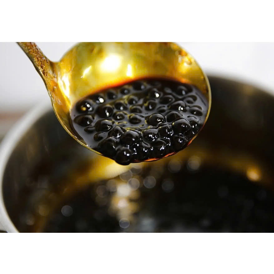 Trân châu Douxian đường đen gói chiết lẻ 100g size 2.5