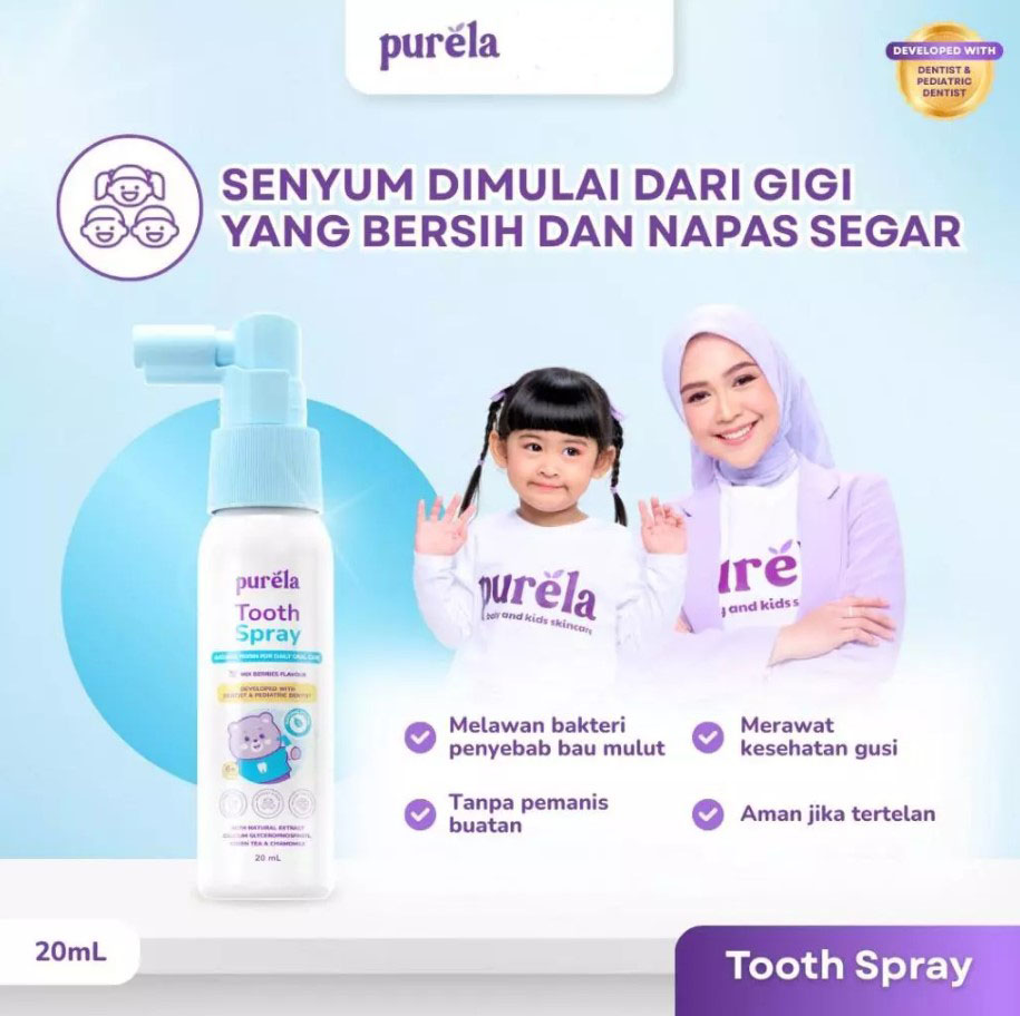 PURELA KIDS TOOTH SPRAY 20ml