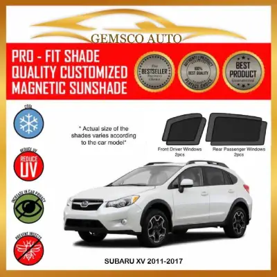 Subaru XV 1st Gen 2011 - 2017 ( 4 pcs ) Car Magnetic Sunshade
