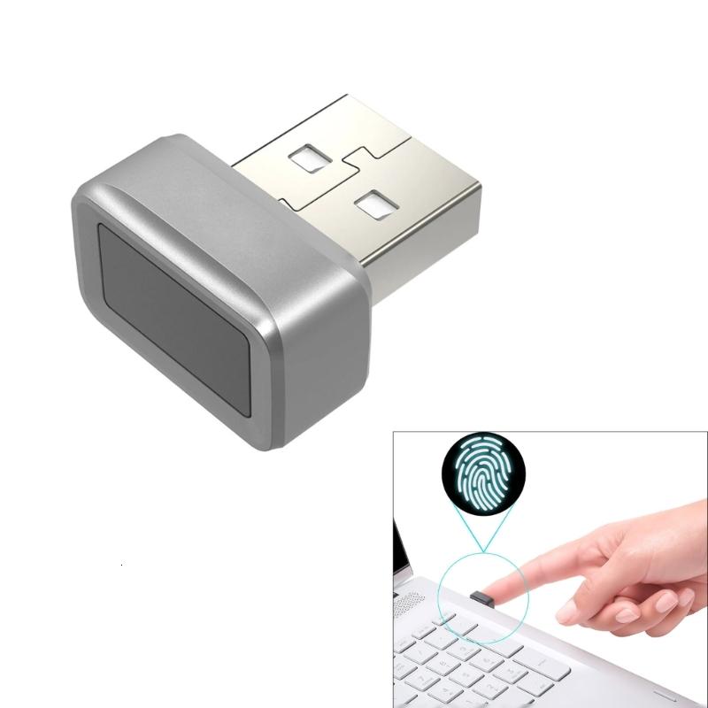 Đầu đọc dấu vân tay USB 0.05S đăng nhập bảo mật cảm biến 360 độ đăng nhập cho window11/10 Xin Chào Máy tính để bàn máy tính xách tay Bạc/Hồng