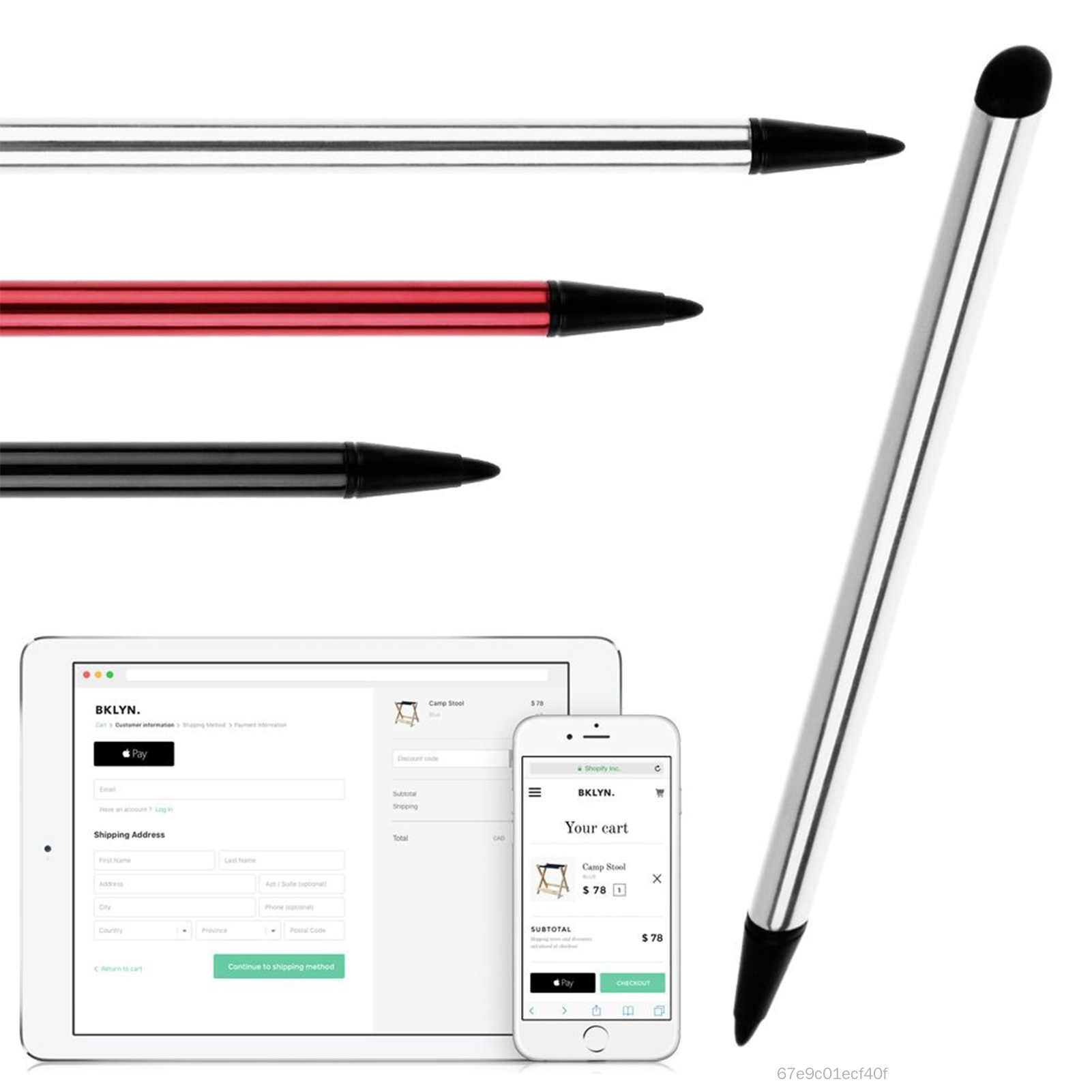 Màn hình cảm ứng Stylus Pencil Bút điện dung cho máy tính bảng iPad Điện thoại di động Samsung PC D4-VN