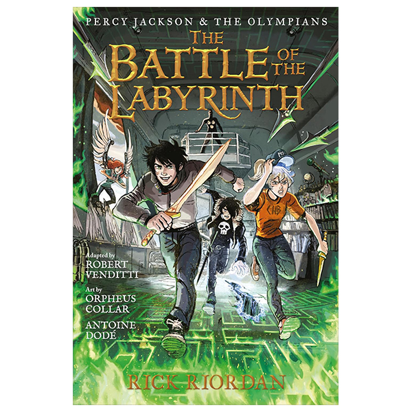 Fahasa - Percy Jackson And The Olympians: Battle Of The Labyrinth (Graphic Novel)