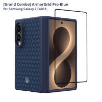 Benks ArmorGrid Pro บานพับ Samsung Z 8 Kevlar บานพับด้านหน้า TPU ฟิล์มกันรอยหน้าจอเคสช็อคบาง