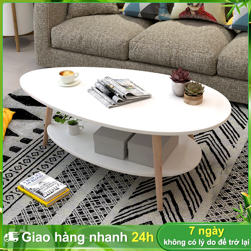 BOHO Bàn trà sofa hình tròn, nhiều kích thước và chiều cao