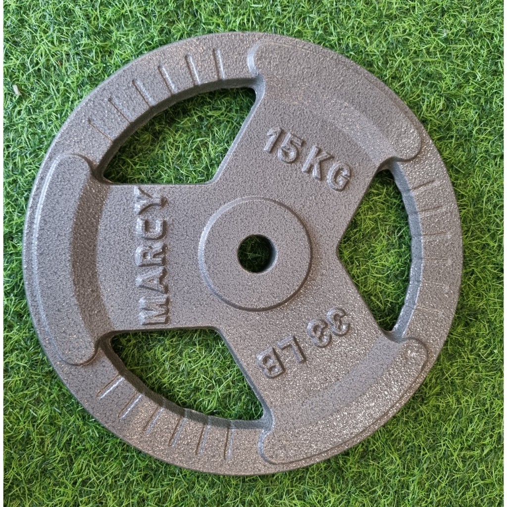 Tạ đĩa gang phủ sơn sấy phi 27mm 50mm 2.5KG - 15KG/ 1bánh - Onesport ( hàng nhập khẩu)