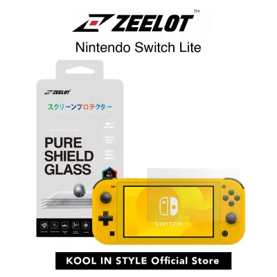 ZEELOT 2.5D Clear Tempered Glass Screen Protector for Nintendo Switch/Switch Lite