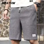 MPATHW  Quần Sooc Nam Mùa Hè Quần Sooc Nam Ống Đứng Rộng Rãi Nhanh Khô