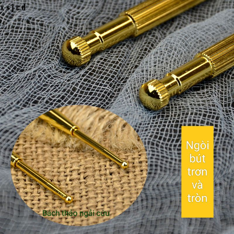 Bút dò huyệt massage cao cấp 13 cm chất liệu đồng bền đẹp giúp bấm huyệt nhĩ hiệu quả hỗ trợ sức khỏe thư giãn cơ thể miễn phí vận chuyển sản phẩm mới khuyến mãi hấp dẫn bảo hành chính hãng Thiết Bị Làm Đẹp Điện Tử