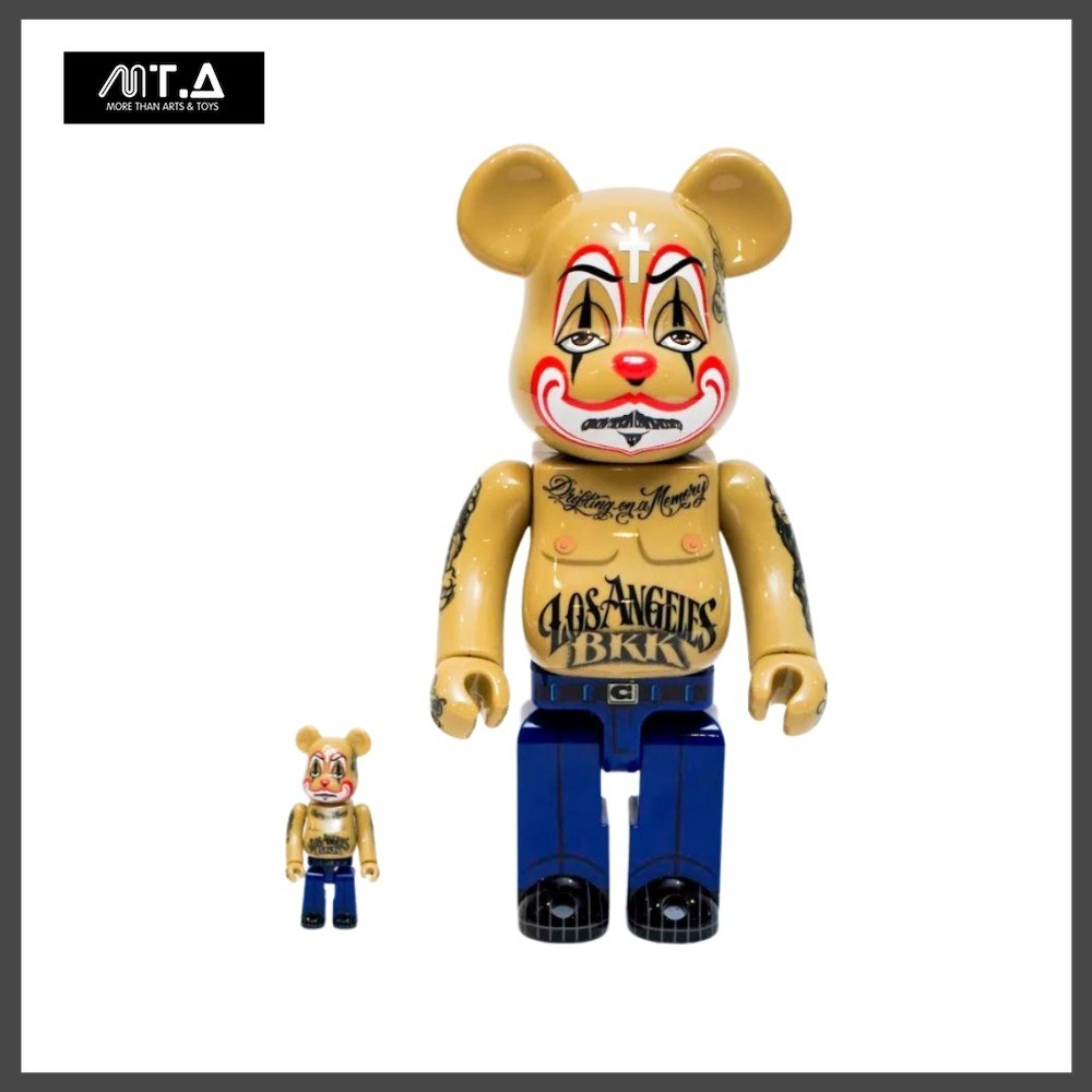 พร้อมส่ง🇹🇭 MTA. Bearbrick Mister Cartoon X Kong 400%+100% ราคา 21,451 บาท*ส่งฟรี