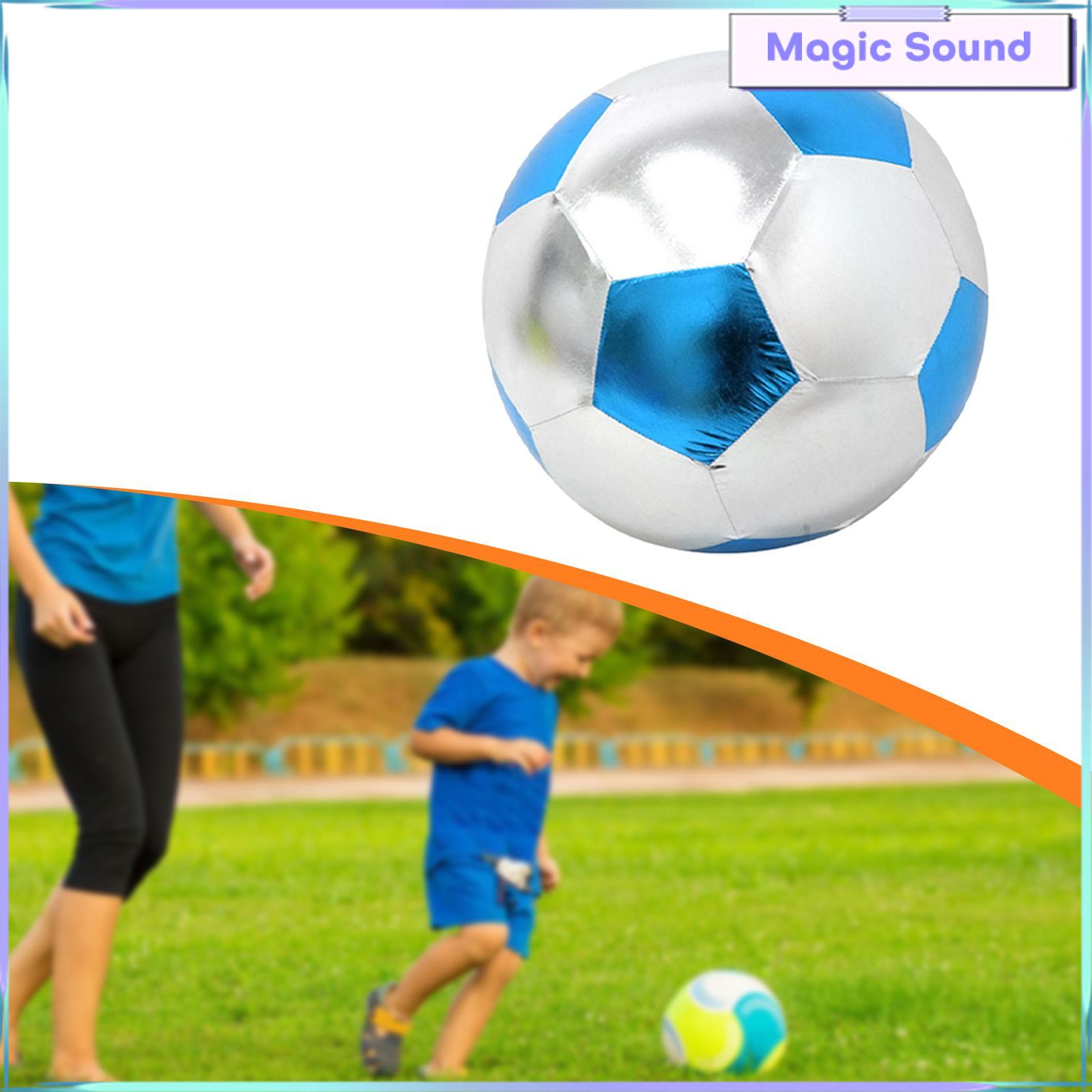 Âm thanh kỳ diệu Inflatable bóng đá thực hành chịu lực ép Trọng lượng nhẹ tập luyện bóng đá bóng cho cạnh tranh thiếu niên trẻ em người chơi