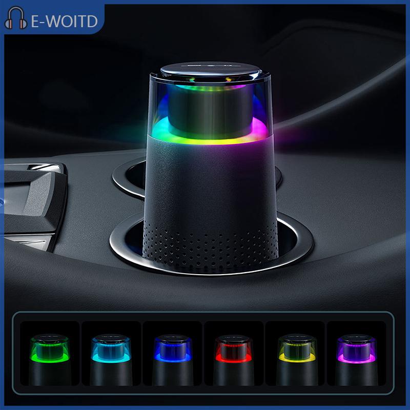 MIZ เครื่องฟอกอากาศในบ้านเครื่องทำความสะอาดอากาศรถยนต์พร้อมไฟ RGB สำหรับละอองเรณูภูมิแพ้การสูบบุหรี่ดูดฝุ่นขจัดกลิ่น USB ราคา 92 บาท*ส่งฟรี