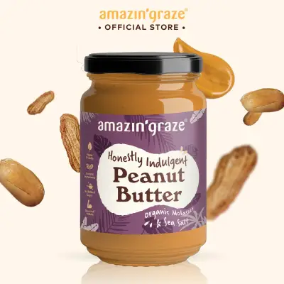 Amazin' Graze Indulgent Peanut Butter 350g - Halal Certified