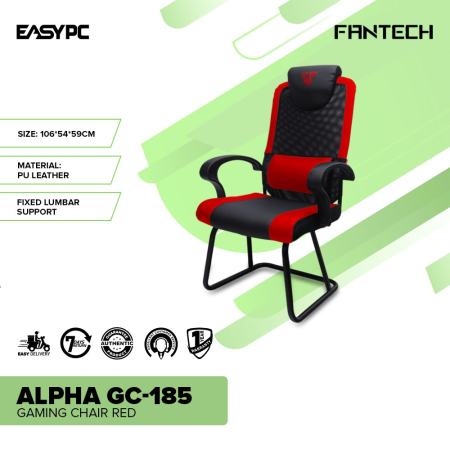 EasyPC | Fantech Alpha GC-185 Gaming Chair Red