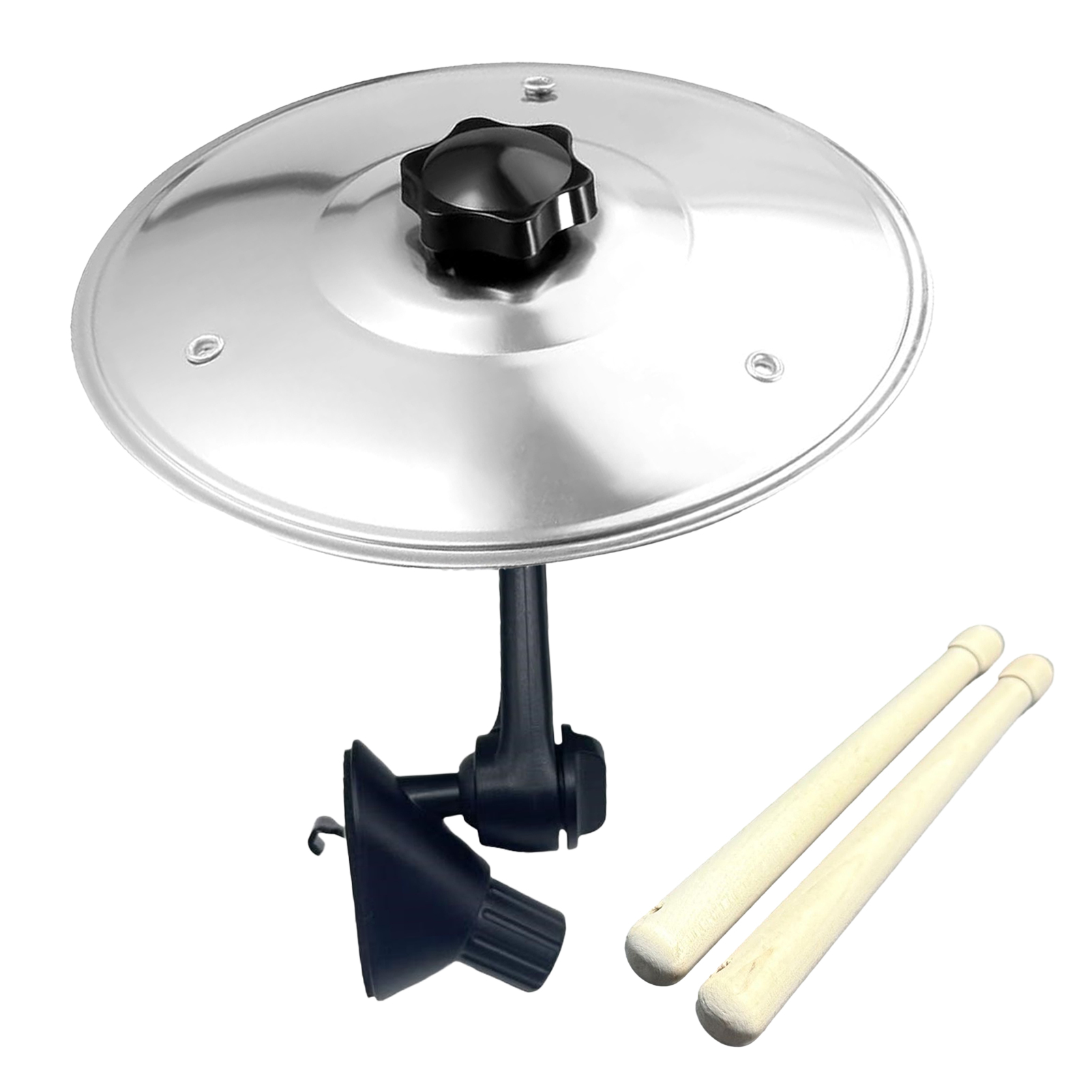 Sanwood®Bảng điều khiển xe hơi Cymbal gắn lỗ thông khí Xe Hơi Cymbal 1 Hoặc 2 Pcs Mini Xe Cymbal Không Khí kẹp cố định Bộ trống Với Drumsticks-Bảng Điều Khiển Nhạc Cụ Quà Tặng Cho Trống Và những người yêu âm nhạc