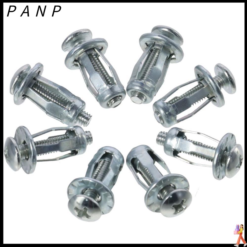 PANP 12Pcs M4 x 20 Đai ốc Neo vít cánh hoa Nút mở rộng cánh hoa Cố định thins Dây da sắt treo tường rỗng