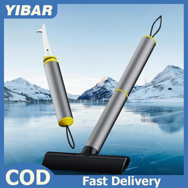 👉Hot Sale YIBAR Xe kính chắn gió cửa sổ Băng scraper tuyết loại bỏ xe tuyết làm sạch kính cạo công cụ TPU mùa đông tự động ICE BREAKER tuyết xẻng Giá 103,547 Đồng*Miễn phí vận chuyển