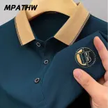 MPATHW  Áo Polo Nam Tay Ngắn Mẫu Mỏng Cao Cấp Mùa Hè Áo Thun Công Sở Thời Trang