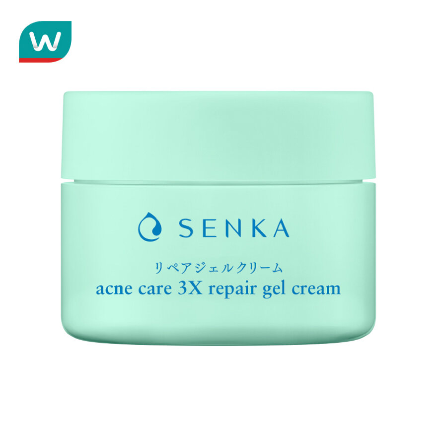 Senka Gel Cream Acne Care 3X Repair 50 G. ราคา 249 บาท*ส่งฟรี
