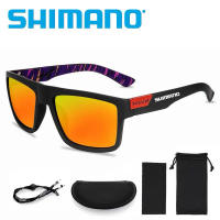 SEA JJT SHIMANO Polarized Sports Sunglasses for Men Outdoor Fishing Cycling UV400 Protection Fashionable Design
