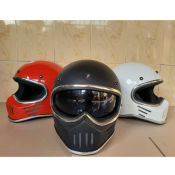 Simpson M30 Retro Classic Bobber Fullface custom Helmet