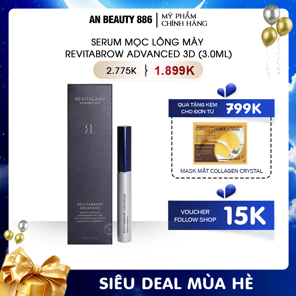 Serum mọc lông mày Revitabrow Advanced 3D