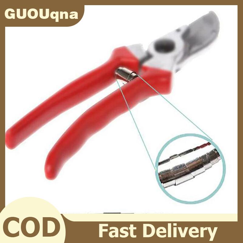 GUOUqna Pruner Thay Thế Thép Không Gỉ Mùa Xuân Làm Vườn Kéo Cắt Nhà Máy Mùa Xuân