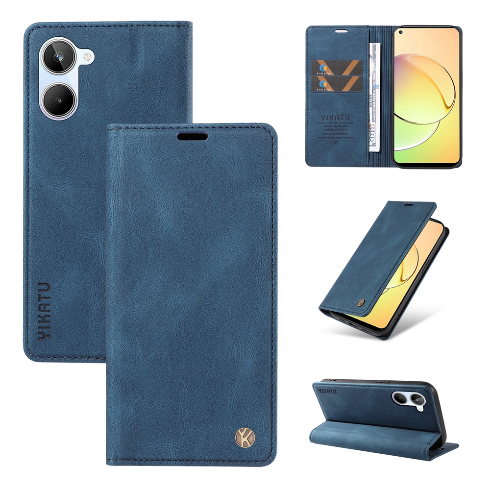 Ốp điện thoại cho OPPO Realme 10 9 8 Pro Cộng Với/Realme 9I 8I TPU Ví da Từ Nắp gập Có khe cắm thẻ Bìa