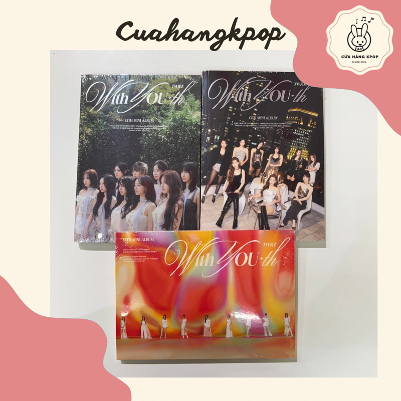 Album twice - nguyên seal chính hãng