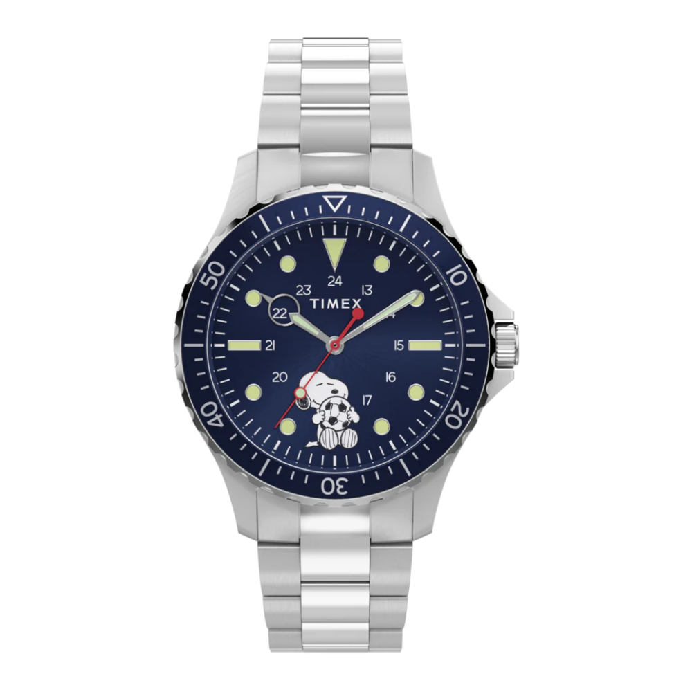 Timex TW2Y53900 PEANUTS 41MM NAVI SOCCER นาฬิกา นาฬิกาข้อมือ นาฬิกาผู้ชาย ราคา 7,680 บาท*ส่งฟรี