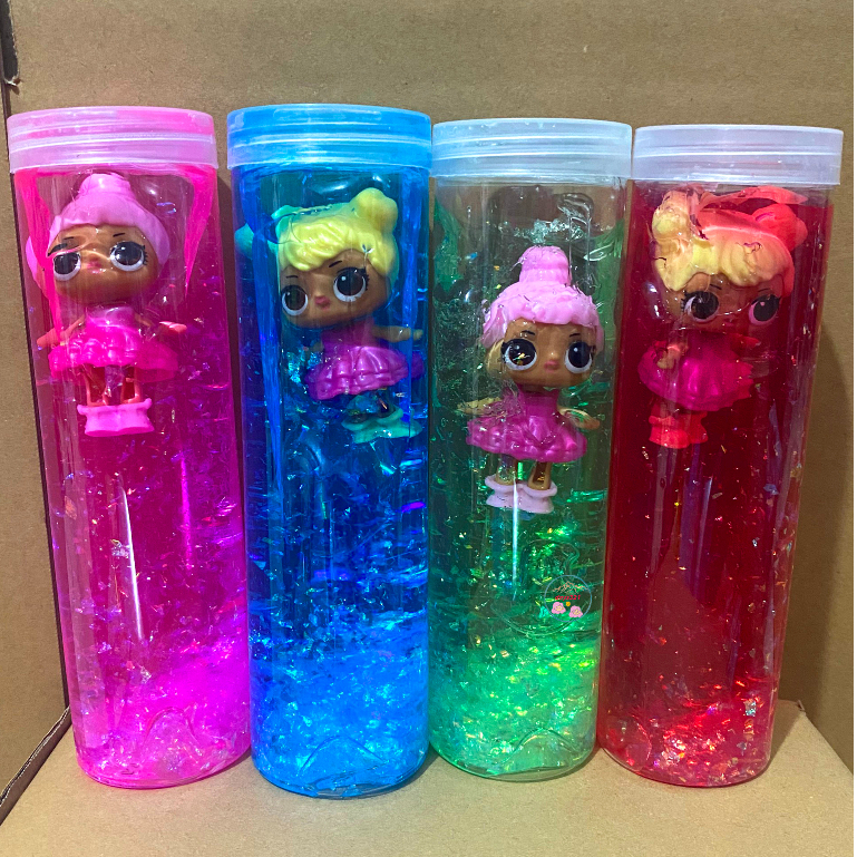 Slime công chúa thủy tinh búp bê LOL 11 màu cực đẹp Đồ chơi hũ slam chất nhờn ma quái squishy hộp to 420GR - MSP328575