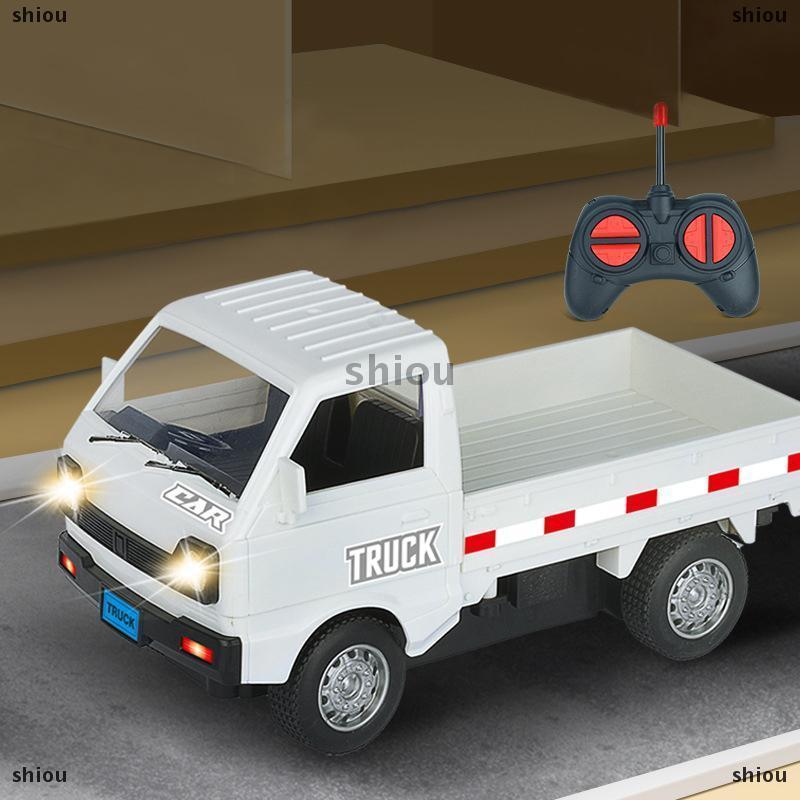 [COD] shiou 1:16 RC xe mô phỏng trôi xe tải leo núi LED ánh sáng haul hàng hóa điều khiển từ xa đồ chơi điện cho trẻ em