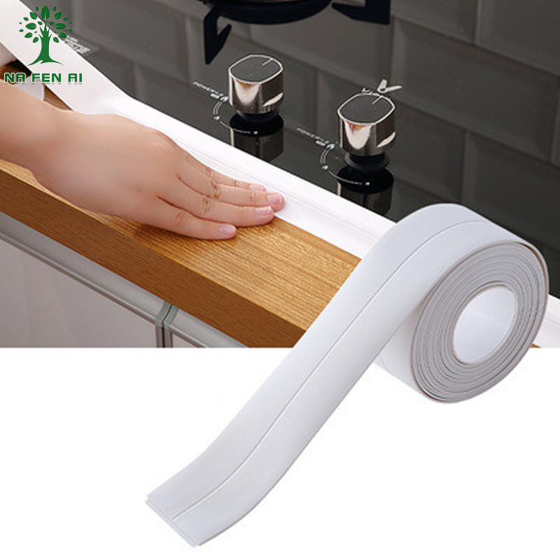 Kitchen anti mold and waterproof tape, moisture-proof, kitchen and bathroom sink gaps, beautiful seams, toilet stickers, wall corner stickers, sealing strips, adhesive strips