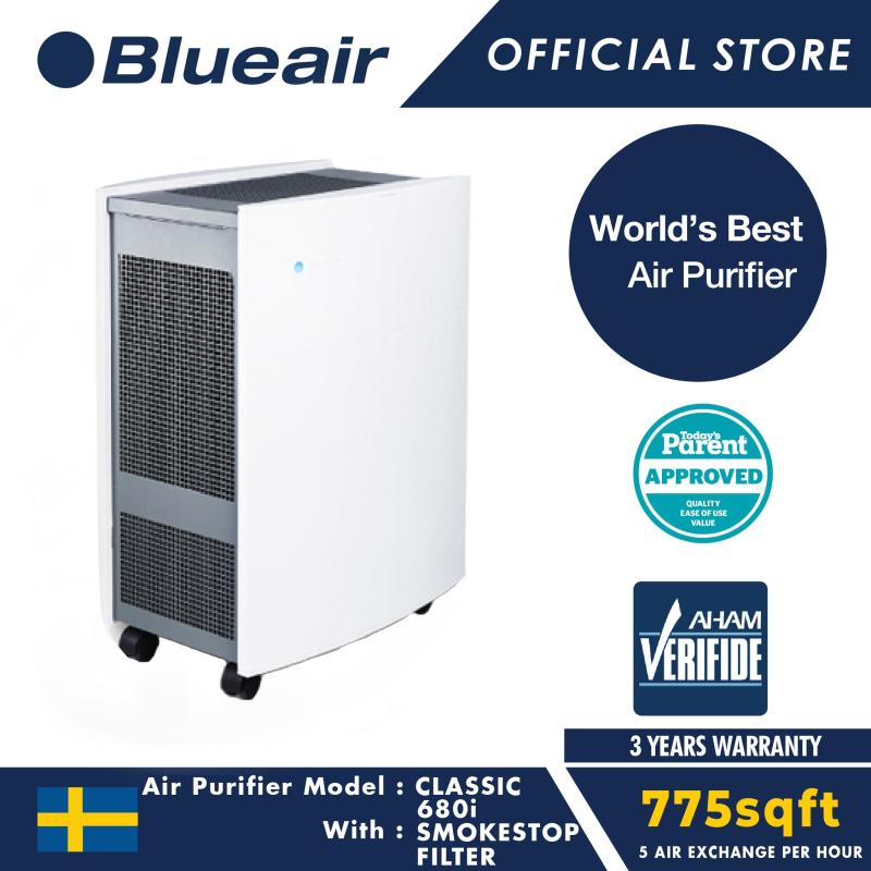 Blueair Air Purifier Classic 680i with SmokeStop Filter Singapore
