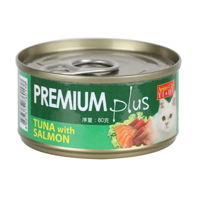 Aristo Cat Premium Plus Tuna & Salmon 80g x 24 Cans