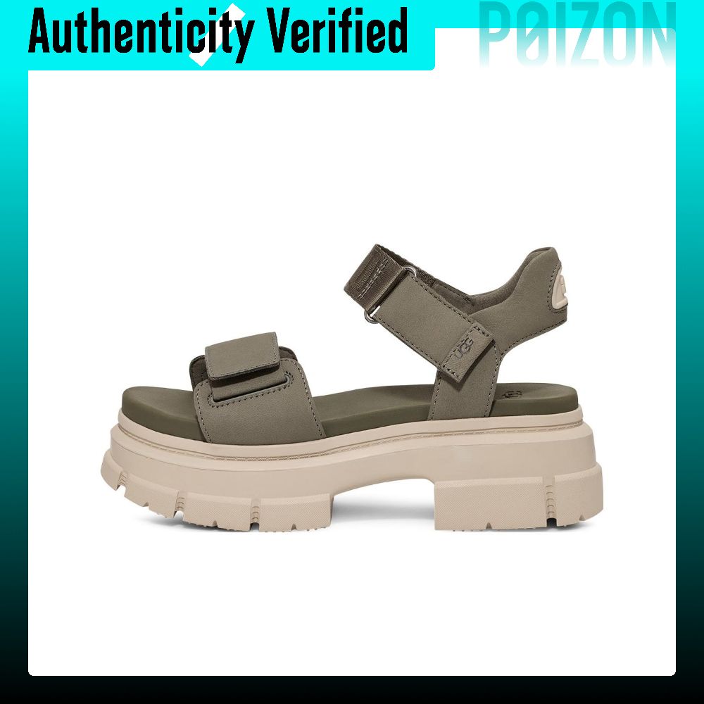 รองเท้าแตะผู้หญิง Ugg Fabric Stylish Sandal ผู้หญิง สีเขียวมอส 1136764-MSG ราคา 8,641 บาท*ส่งฟรี