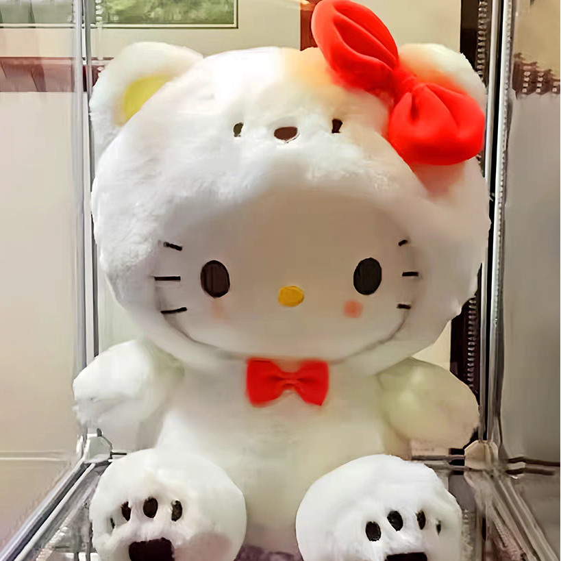  25cm Hello Kitty nhồi Thú nhồi bông Sanrio kuromi cinnamoroll búp bê vải nhung ngoại vi gối trẻ em Đồ chơi 