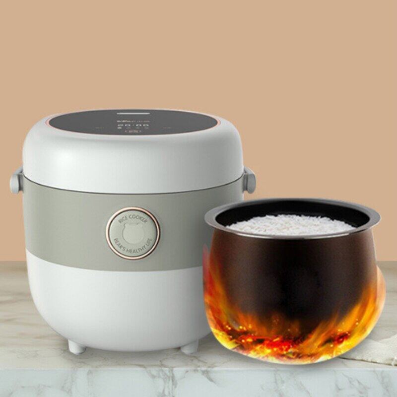 Bear 1.6L Rice Cooker Mini Portable Electric Cooker Multi-functional 220V  Household Kitchen Appliance 22min Quick Cooking