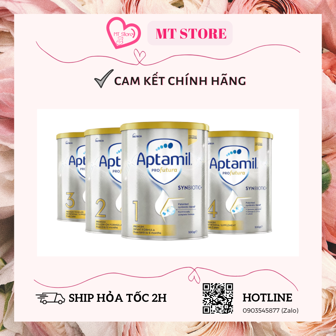 HCM DATE 2023 Sữa APTAMIL Profutura Synbiotic Úc hộp 900g cung cấp đủ