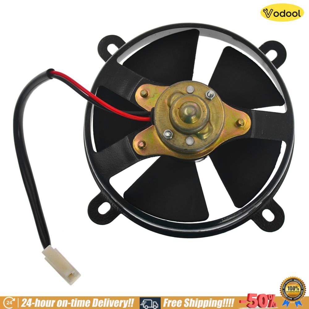 [Vodool]6 นิ้ว 12V ไฟฟ้าพัดลมหม้อน้ำระบายความร้อนรถจักรยานยนต์ถังน้ำอุปกรณ์เสริมน้ำมัน Cooler สำหรับ Quad Dirt BIKE Buggy ATV ราคา 179 บาท*ส่งฟรี
