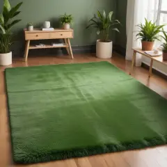 Karpet Bulu Rasfur 120x100x2.5cm / Karpet Bulu polyfoam / Karpet LP