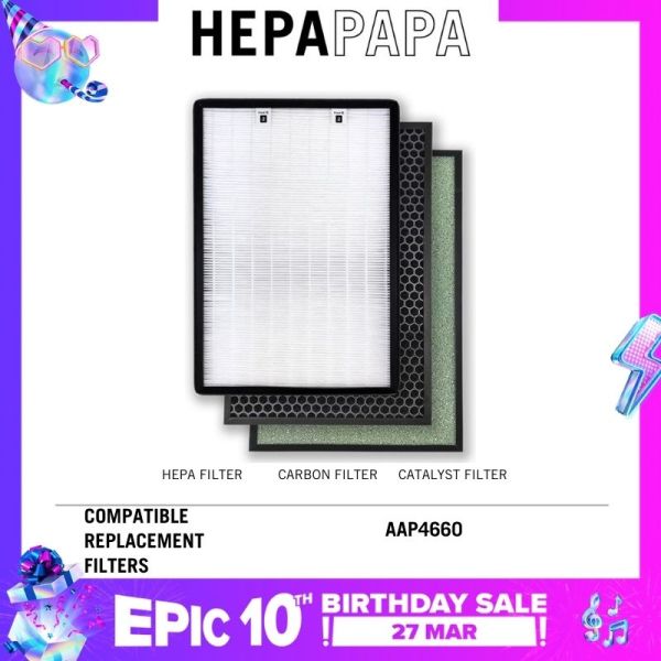 Aztech AAP4660 Compatible Replacement Filters [HEPAPAPA] Singapore
