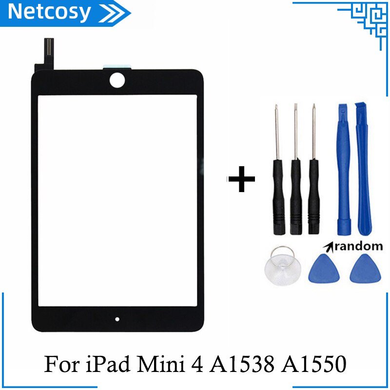 Màn hình cảm ứng cho iPad Mini 4 A1538 a1550 LCD bên ngoài Cảm biến số hóa Bảng kính thay thế cho iPad Mini 4 màn hình cảm ứng
