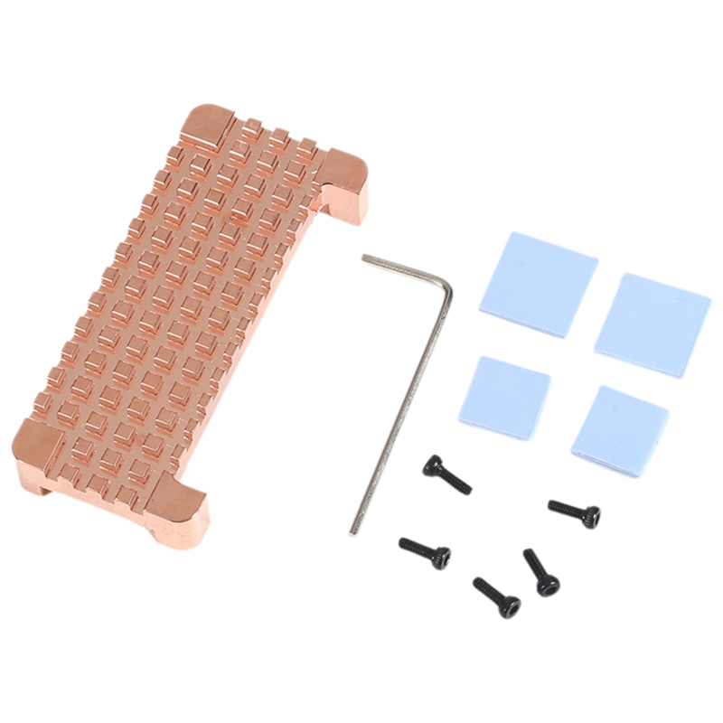 Protective Case Pure Copper Heatsink for Zero Passive Cooling Enclosure for Zero W/2W Giá 222,000 Đồng*Miễn phí vận chuyển