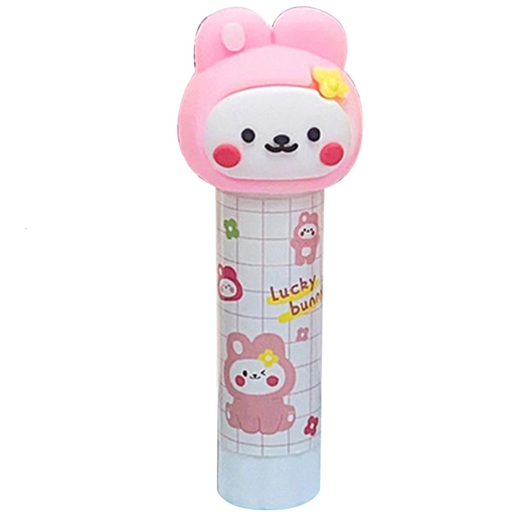 1PC hình hoạt hình rắn keo dính mạnh mẽ chất kết dính keo dính cho văn phòng phẩm