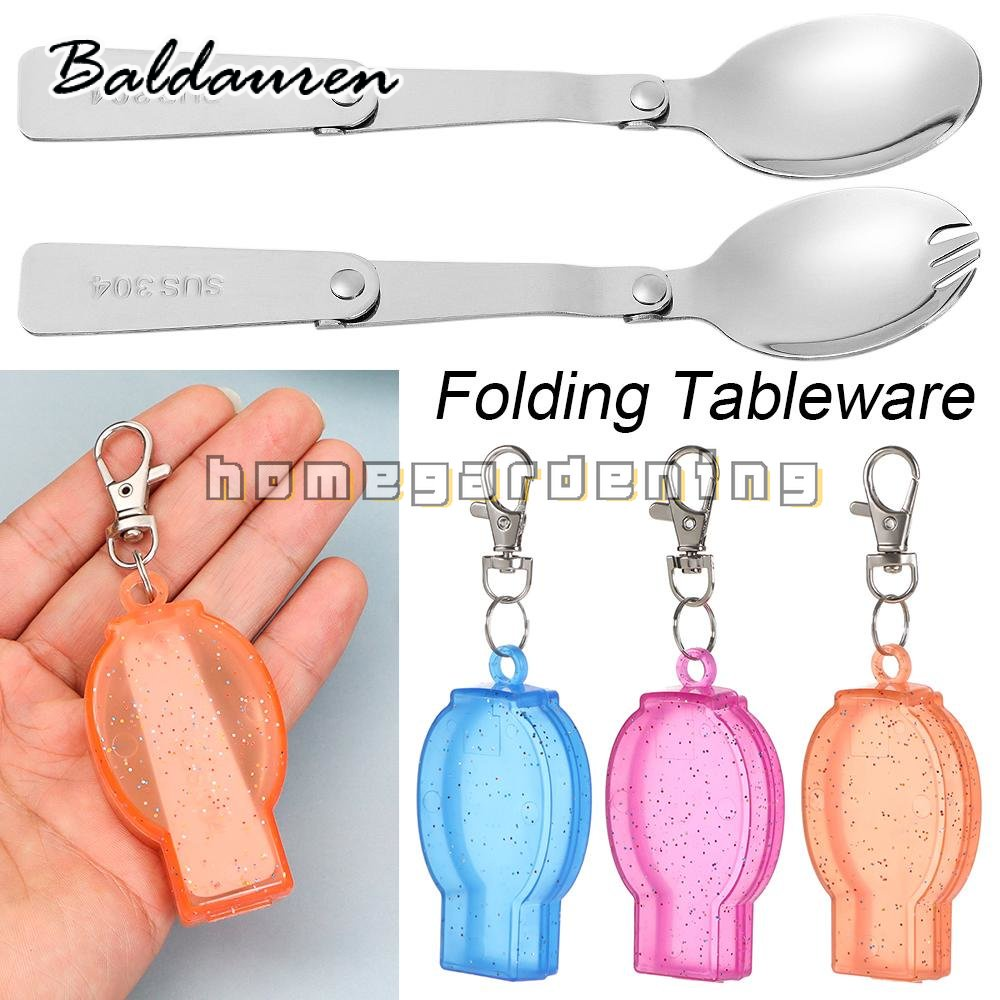 BALDAUREN ยูทิลิตี้พับเก็บได้-ขั้นตอนในส้อม wujian พับเก็บได้ ราคา 15 บาท*ส่งฟรี