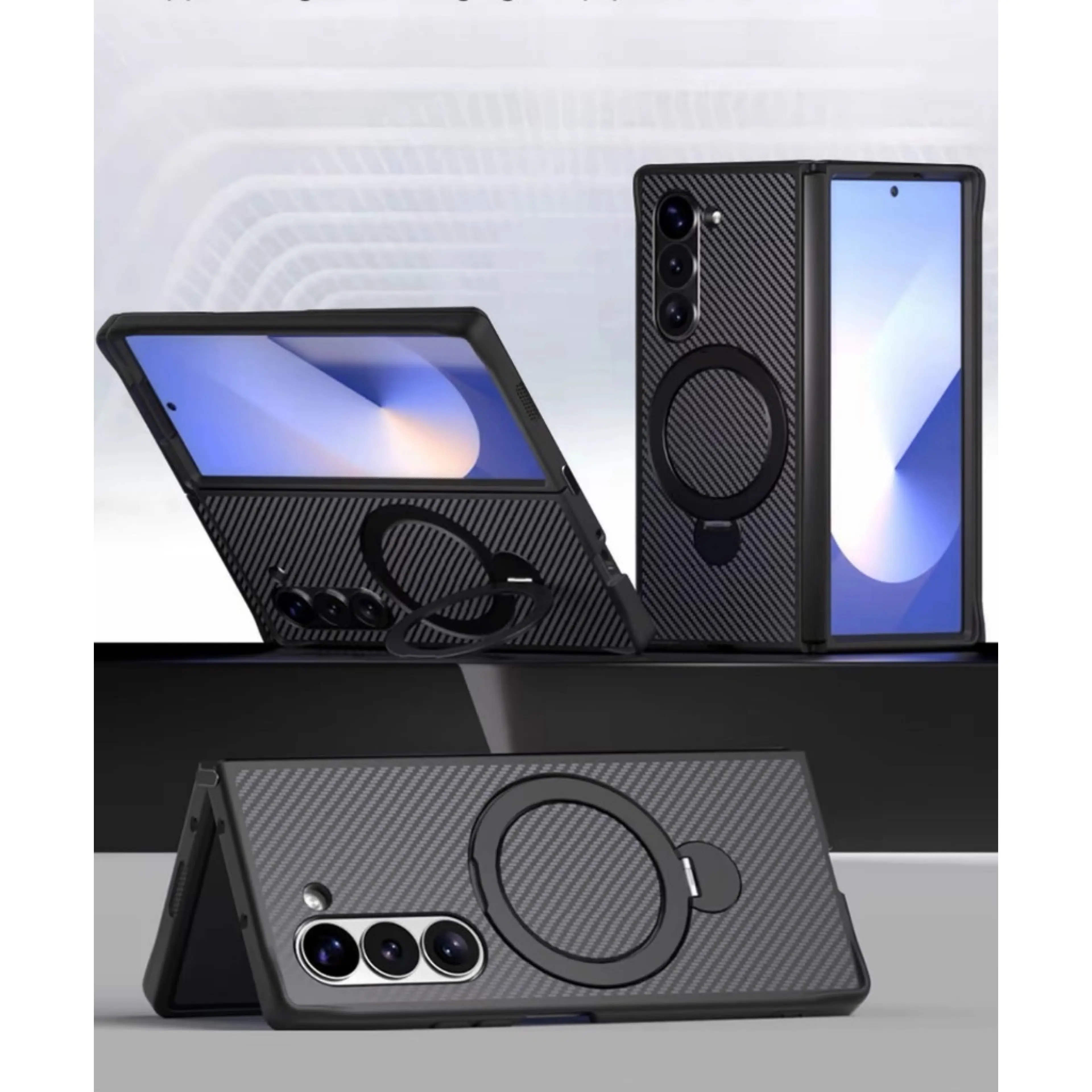 imnowshop จัดส่งทันที เคส แคบล่า ชาร์จไร้สาย สำหรับ Samsung Z Fold7 Samsung Z Filp7 เคส ไฮโซ กันกระแทก รุ่นใหม่ 016