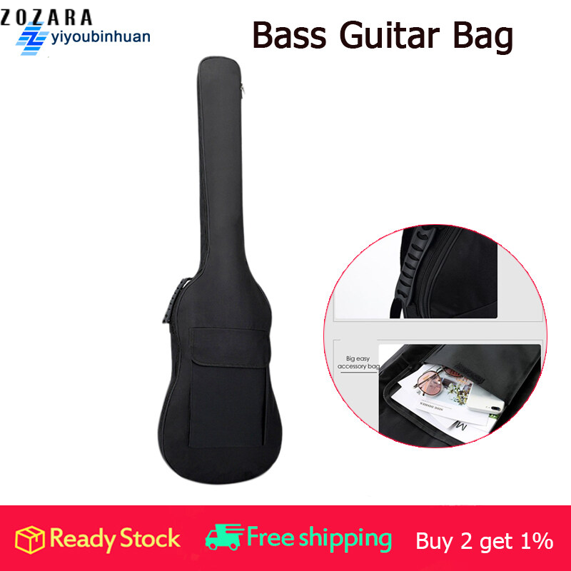 Túi Ghi-ta Bass điện zozara-Bán Nóng! Vỏ mềm đệm Ba lô Bao đựng đàn với đệm 5mm nhẹ và chống thấm nước-phụ kiện guitar &amp; Bass