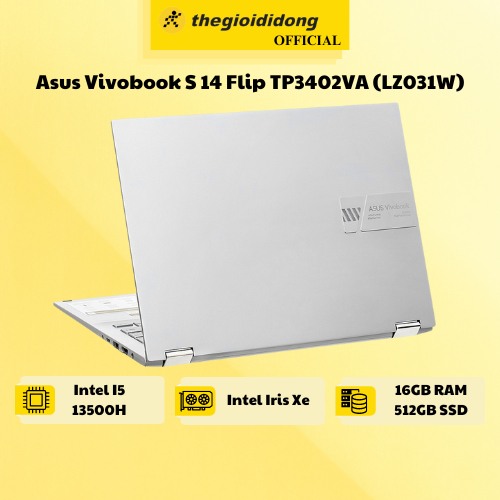 Laptop Asus Vivobook S 14 Flip TP3402VA i5 13500H/16GB/512GB/Touch/Win11 (LZ031W)