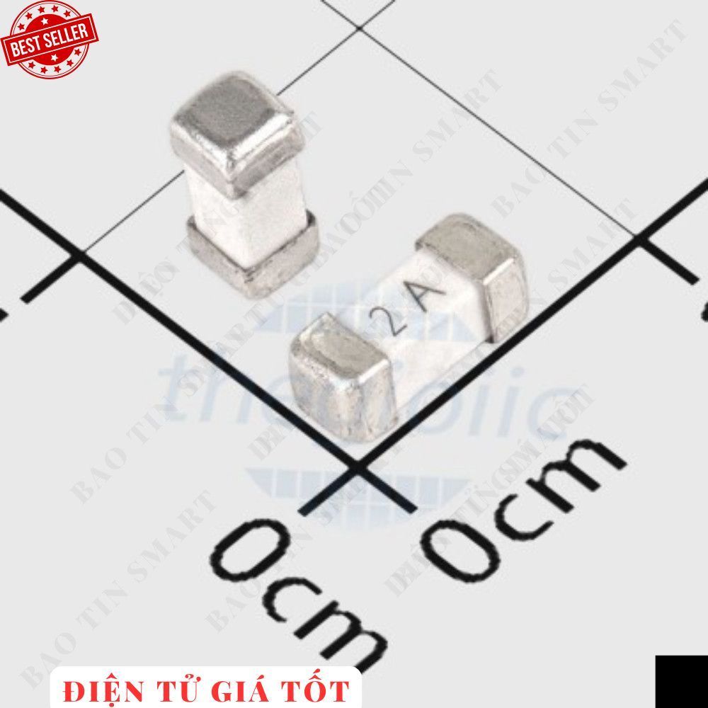 [10 Cái]- Cầu Chì Cắt Nhanh SMD 1808 2A 250V Thế Giới Chip