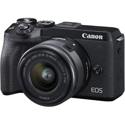 [SPECIAL PRICE] Canon EOS M6 Mark II Mirrorless Digital Camera with EFM 15-45mm (Free 32GB, Bag, 64GB & Grip/Tripod)
